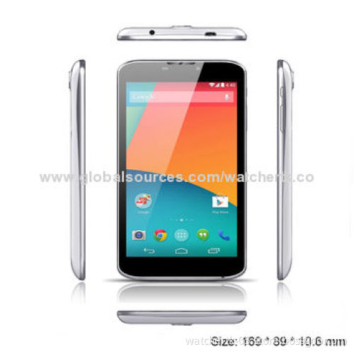 6-inch 3G Tablet Phone with Quad Core CPU, Supports Dual SIM Cards and Flashlight